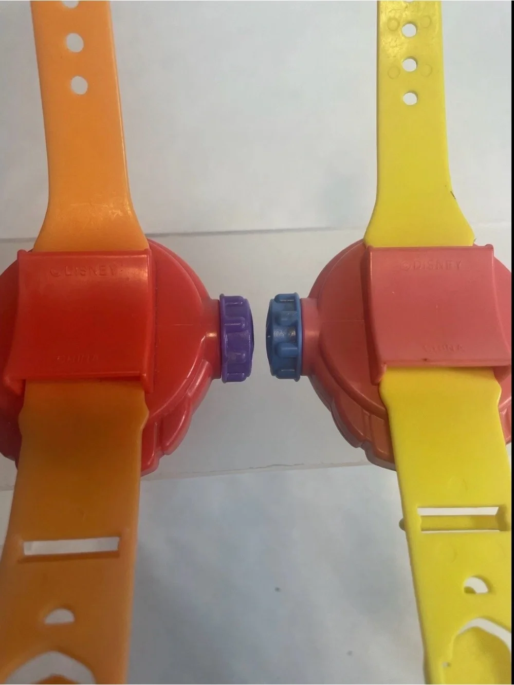Vintage Disney Large Face Play Watches 2 Mickey Minnie Play Watch PLEASE READ